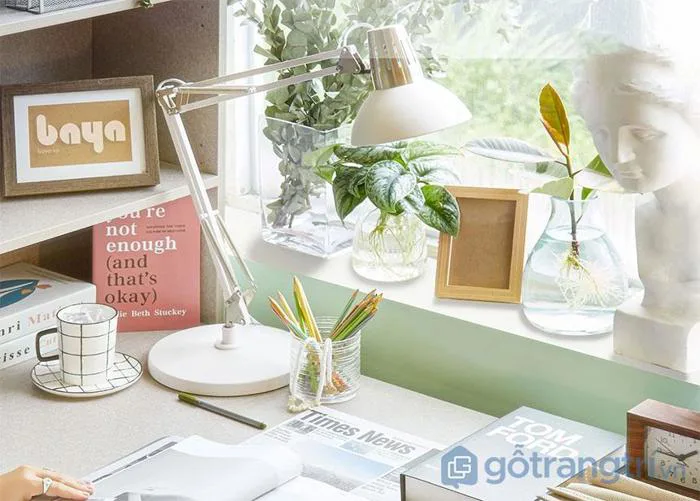 Cách trang trí bàn học đẹp khơi nguồn cảm hứng học tập bất tận