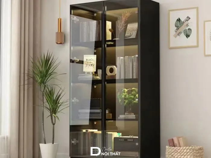 50+ Mẫu tủ trang trí phòng khách đẹp, hiện đại nhất 2026