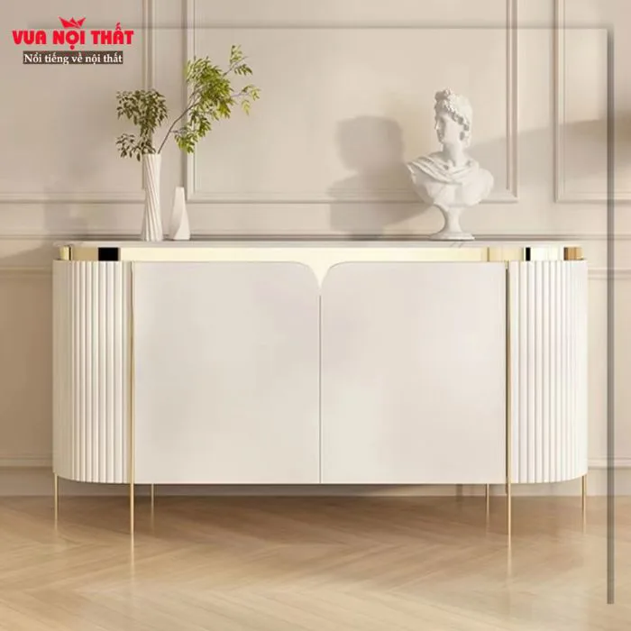 Tủ trang trí phòng khách kiểu Ý TK01 nhập khẩu, giá tốt