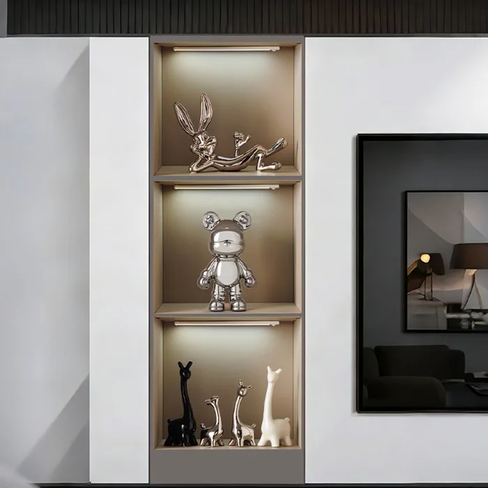 Tượng decor phòng khách hiện đại, trang trí phòng khách sang trọng, đồ  trang trí phòng khách | Shopee Việt Nam