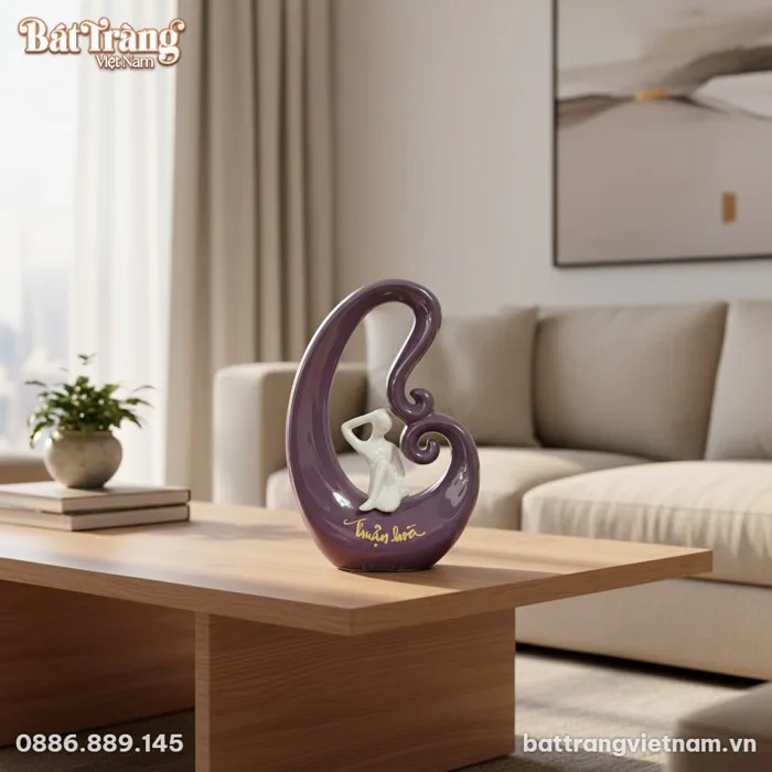 Tượng Gốm Sứ Decor Thuận Hoà BT-TGS02