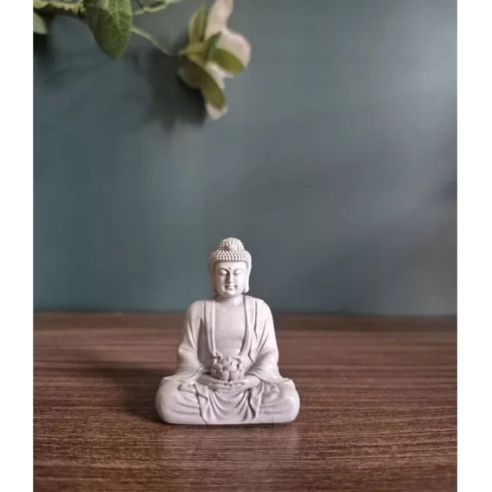 Tượng Phật mini siêu nét cao 5cm chất bột đá, Tượng Phật nhỏ decor mini  trang trí | Shopee Việt Nam