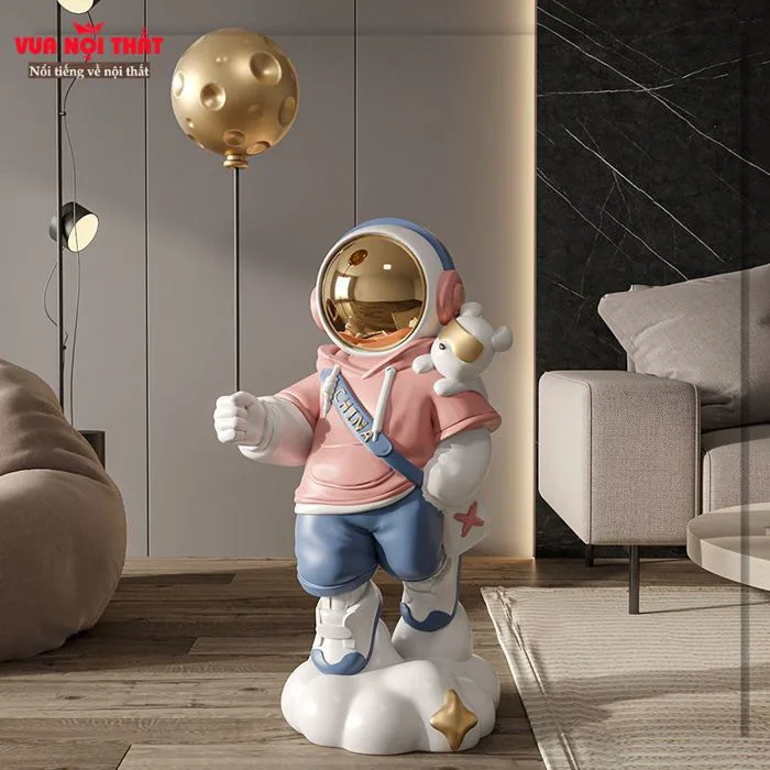 Tượng phi hành gia đi bộ trên mây TTT78 giá rẻ | Vuanoithat