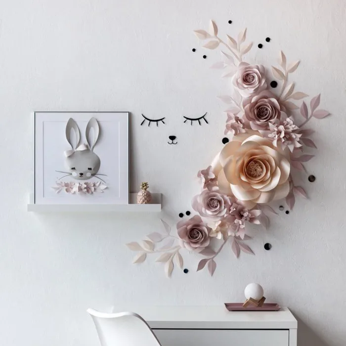 5 Ý tưởng trang trí phòng ngủ bằng giấy màu handmade đẹp không tưởng